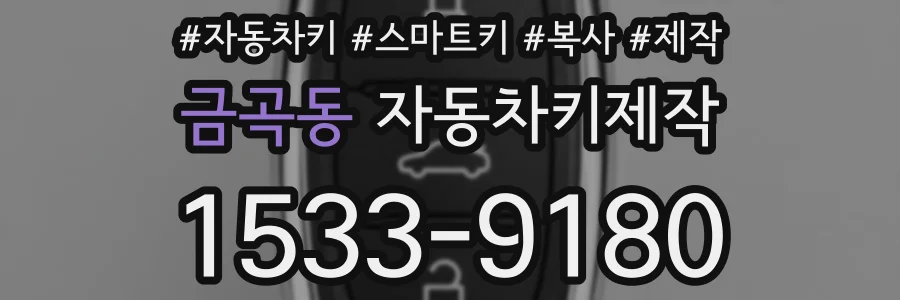 금곡동 자동차키제작