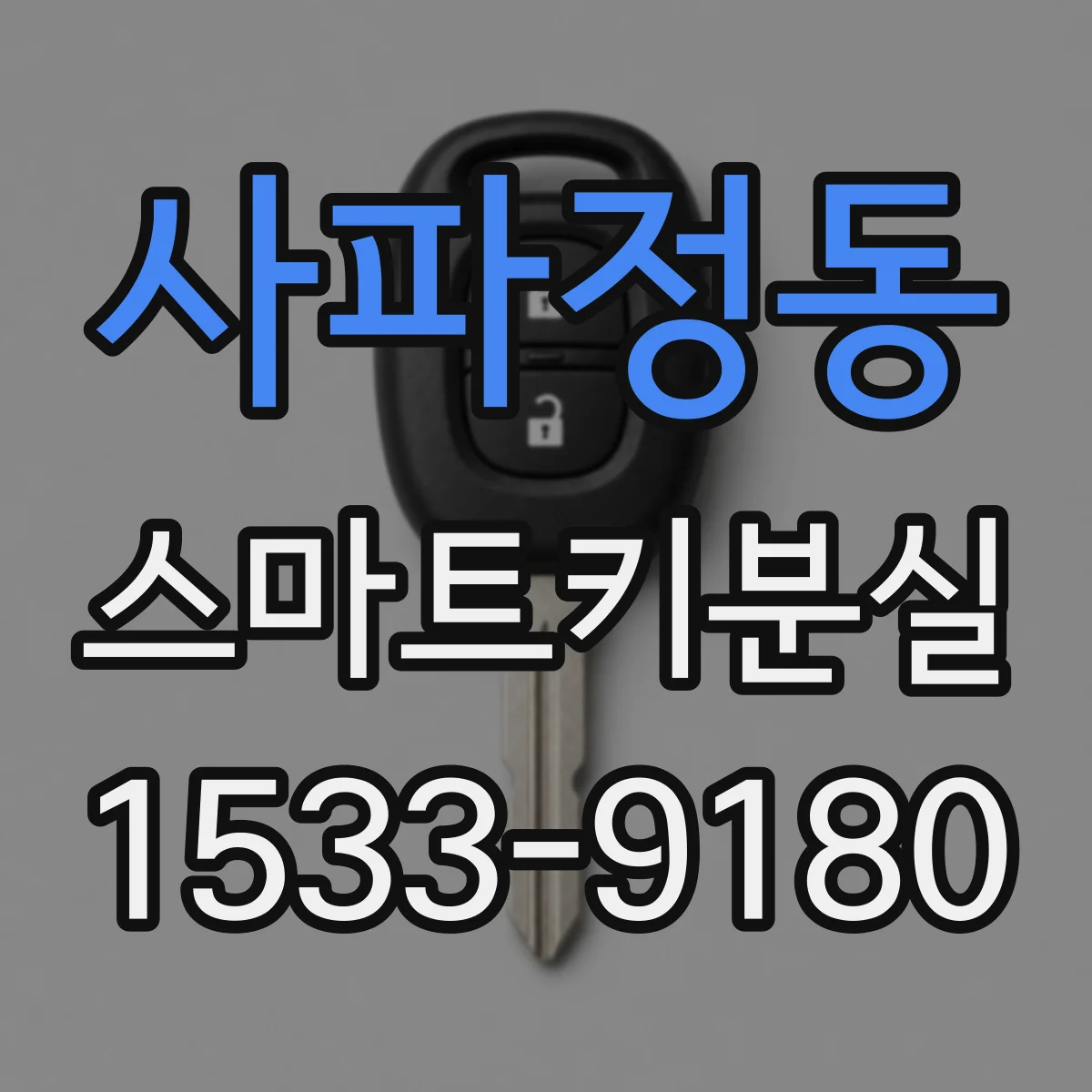 사파정동 스마트키분실