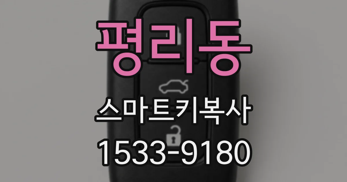평리동 스마트키복사