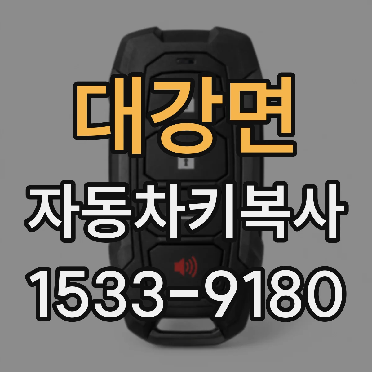 대강면 자동차키복사