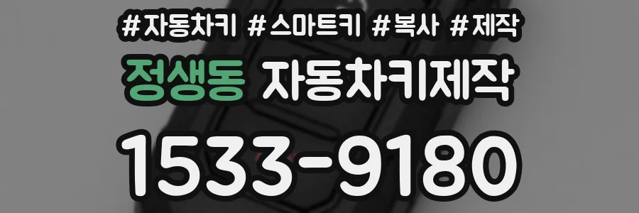 정생동 자동차키제작