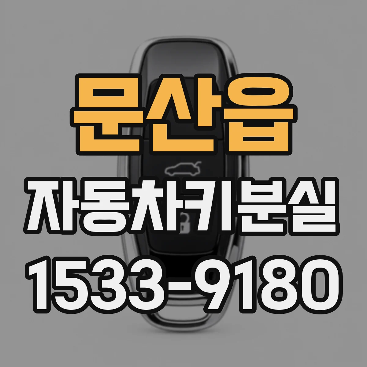 문산읍 자동차키분실