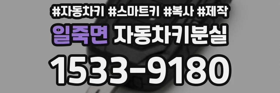 일죽면 자동차키분실