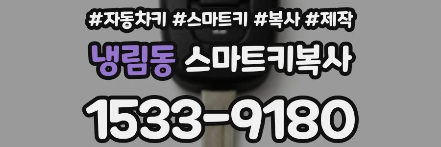 냉림동 스마트키복사