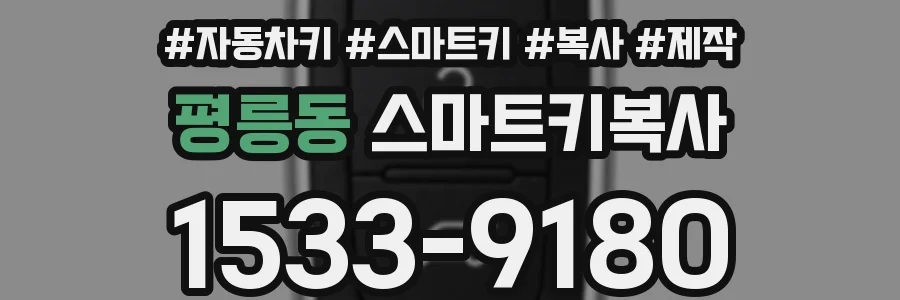 평릉동 스마트키복사