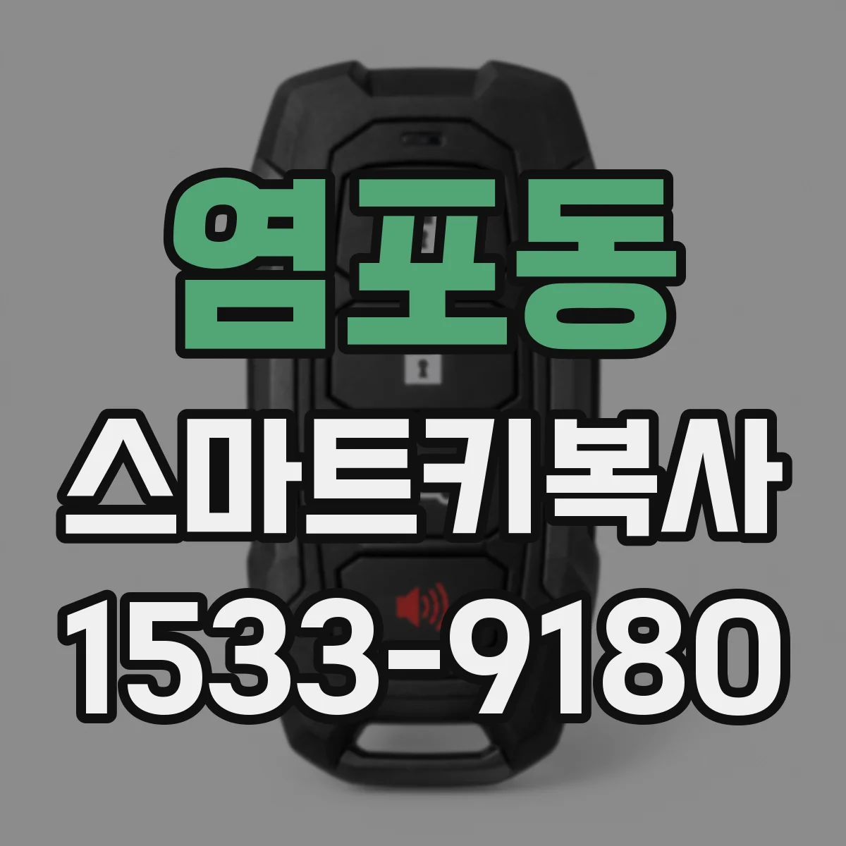 염포동 스마트키복사