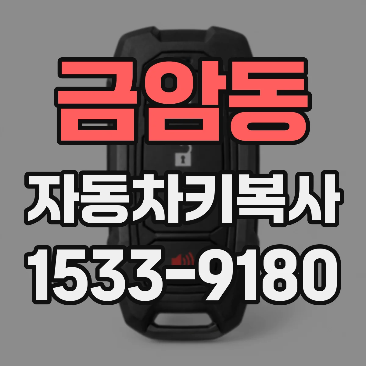 금암동 자동차키복사