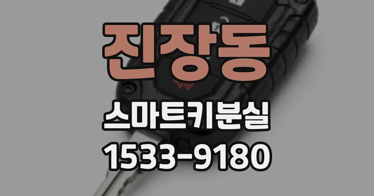 진장동 스마트키분실