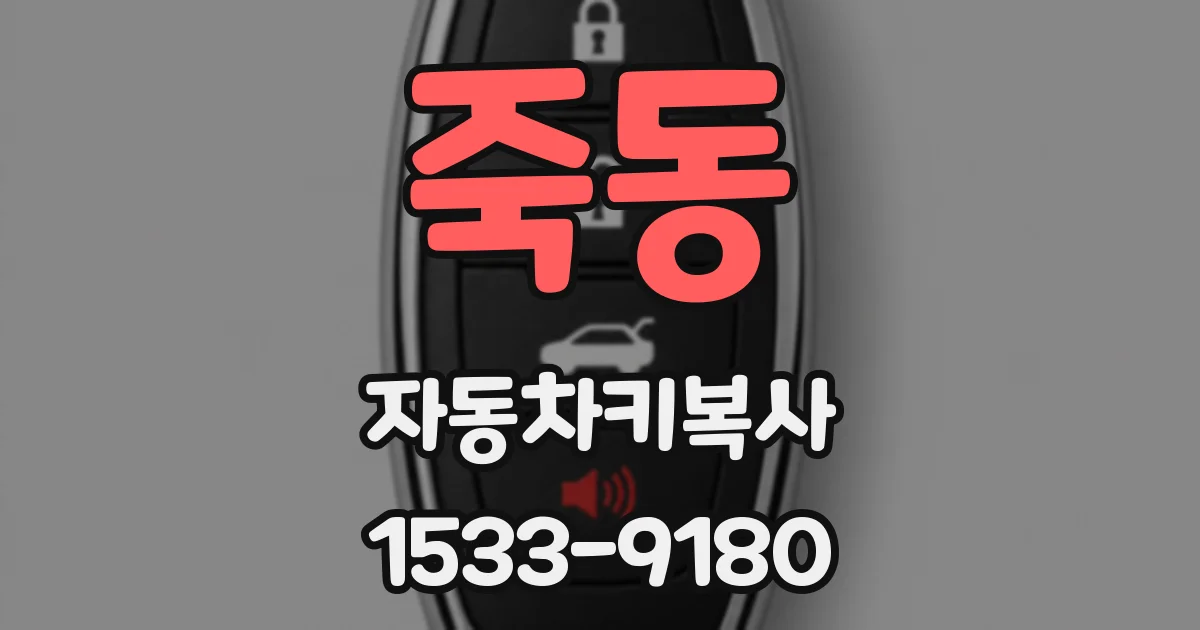 죽동 자동차키복사