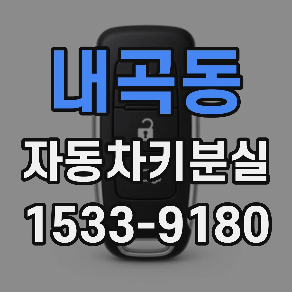내곡동 자동차키분실