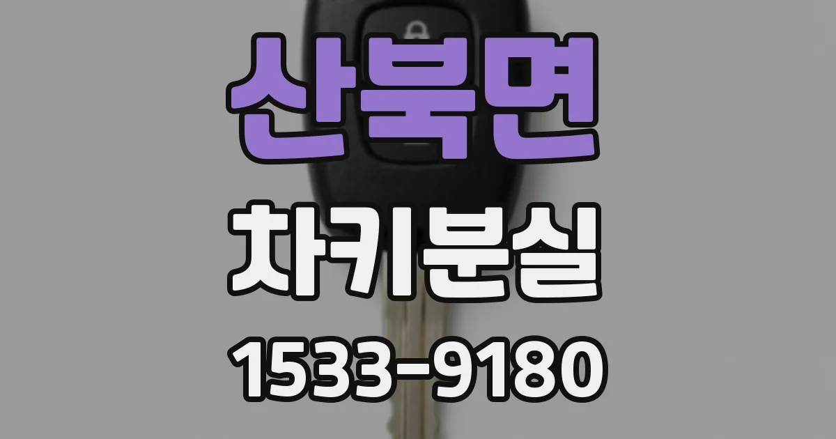 산북면 차키분실