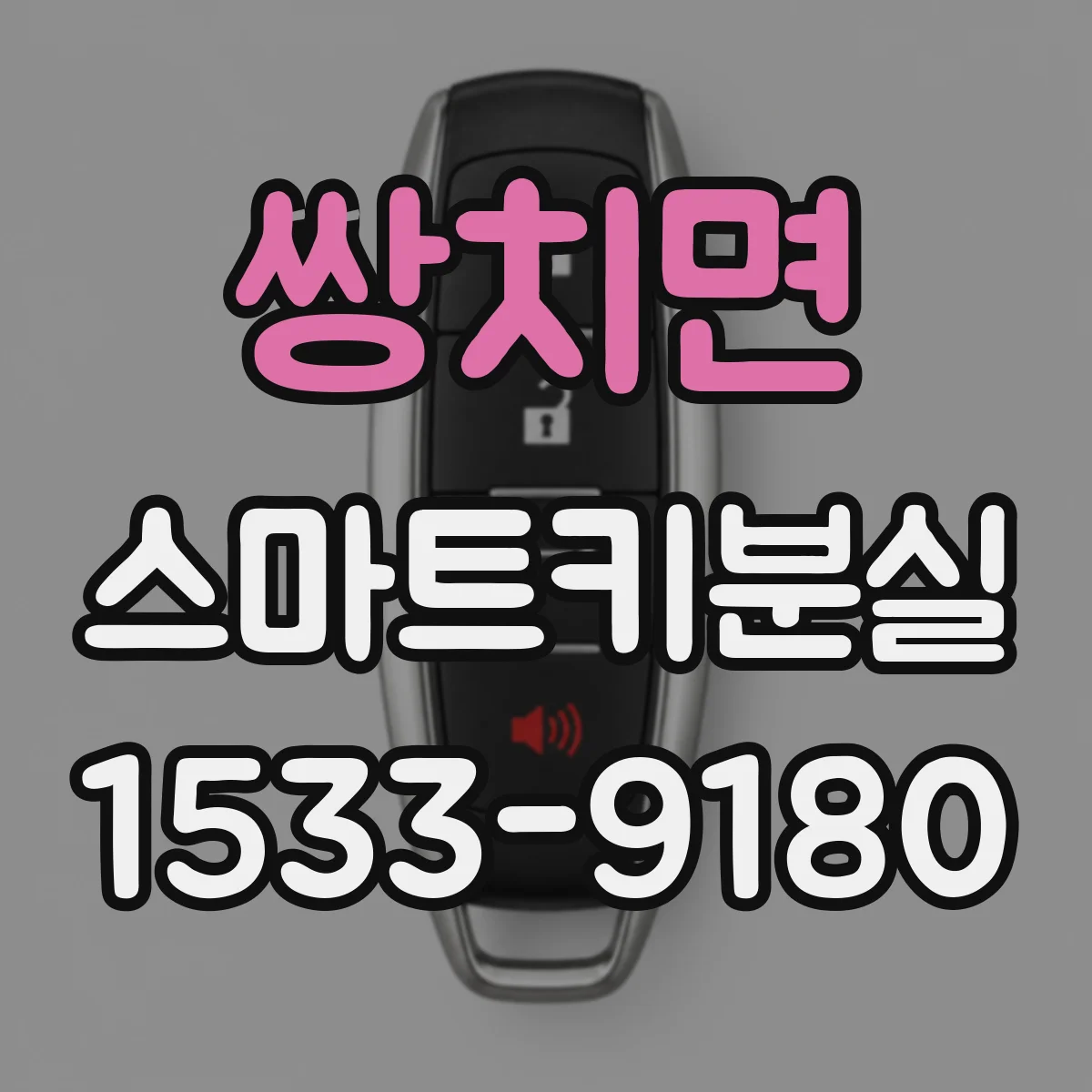 쌍치면 스마트키분실