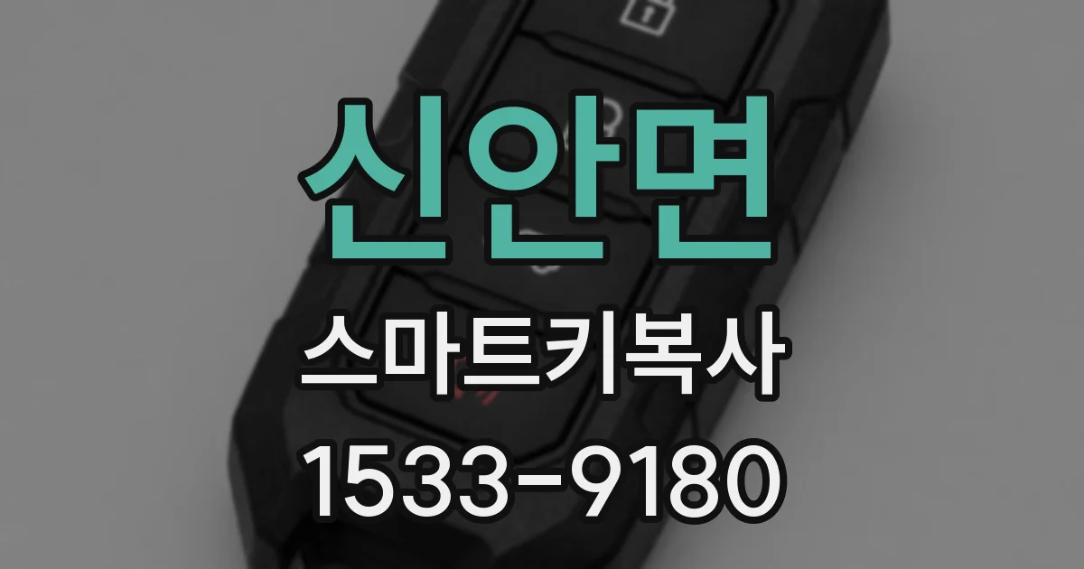 신안면 스마트키복사