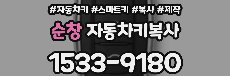 순창 자동차키복사