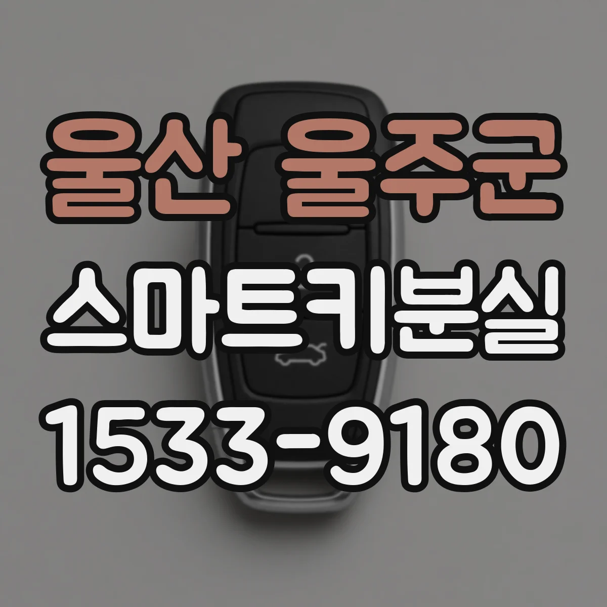 울산 울주군 스마트키분실