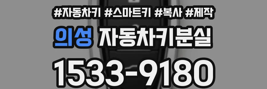 의성 자동차키분실