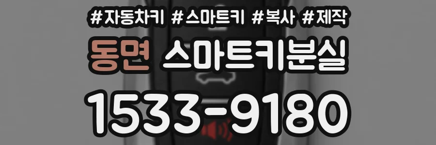 동면 스마트키분실