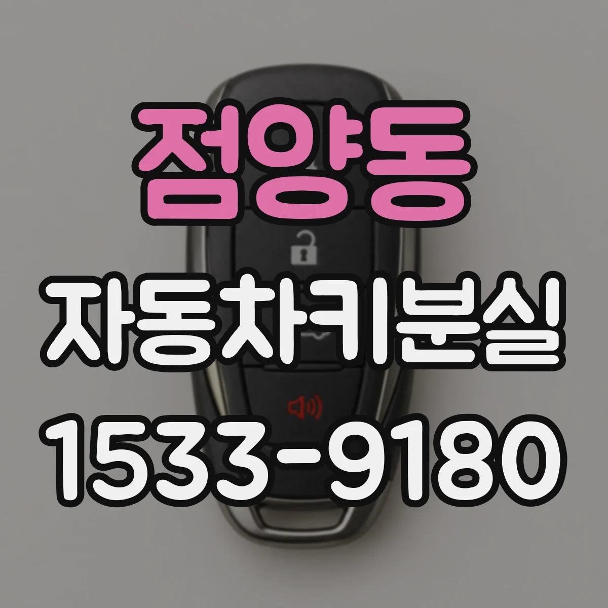 점양동 자동차키분실