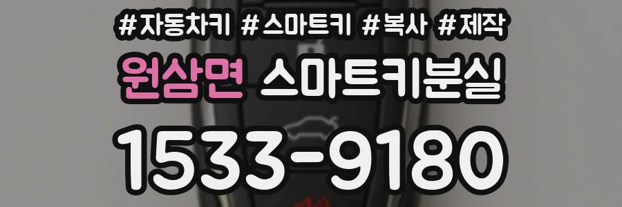 원삼면 스마트키분실