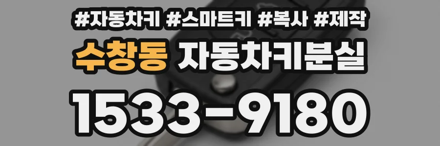 수창동 자동차키분실