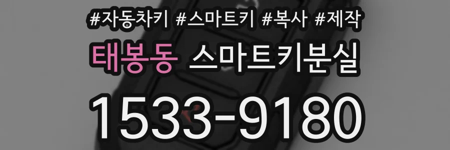 태봉동 스마트키분실