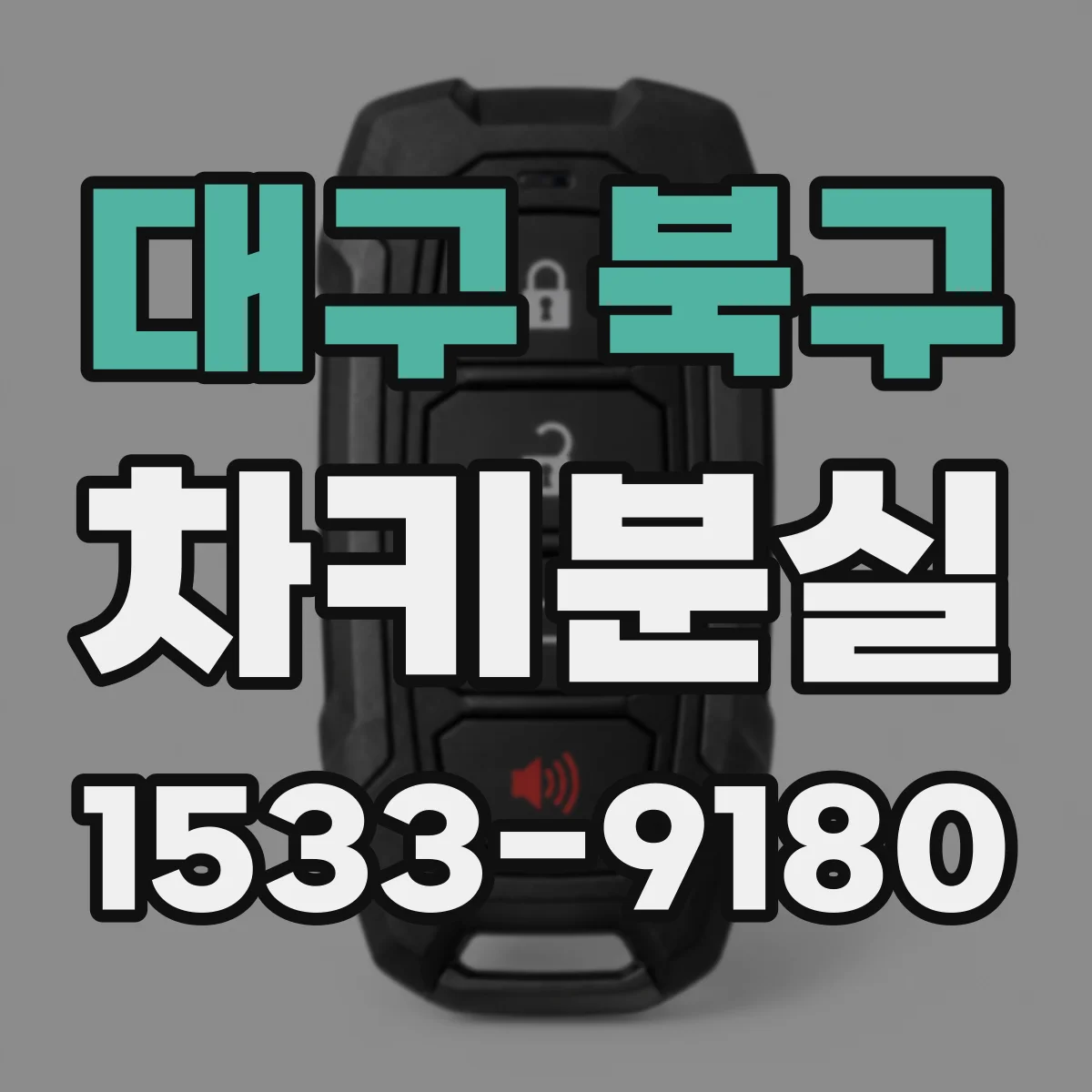 대구 북구 차키분실