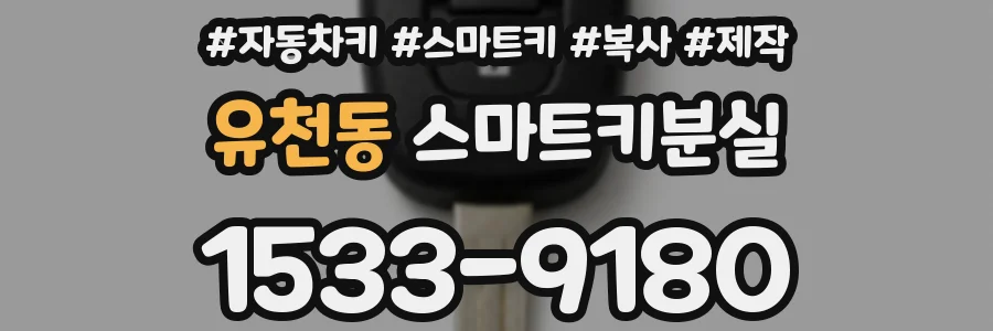 유천동 스마트키분실