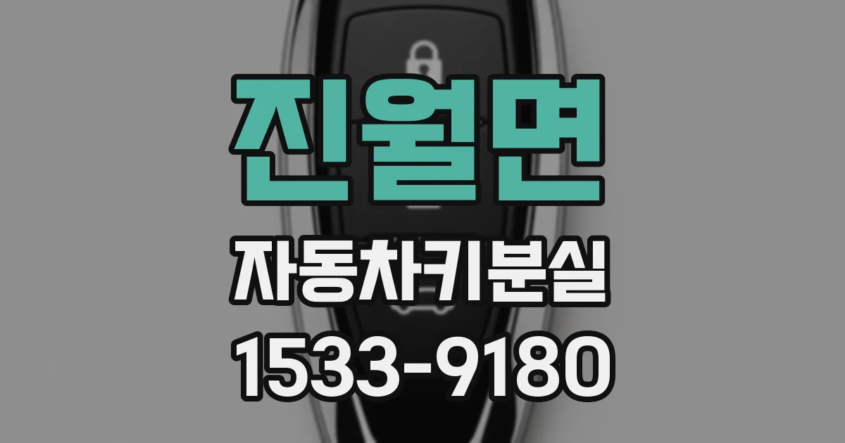 진월면 자동차키분실