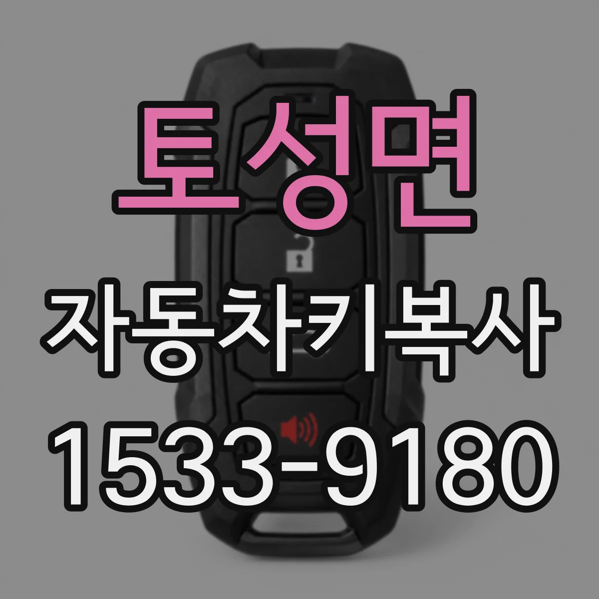 토성면 자동차키복사