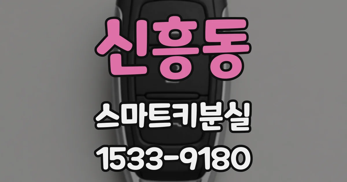 신흥동 스마트키분실