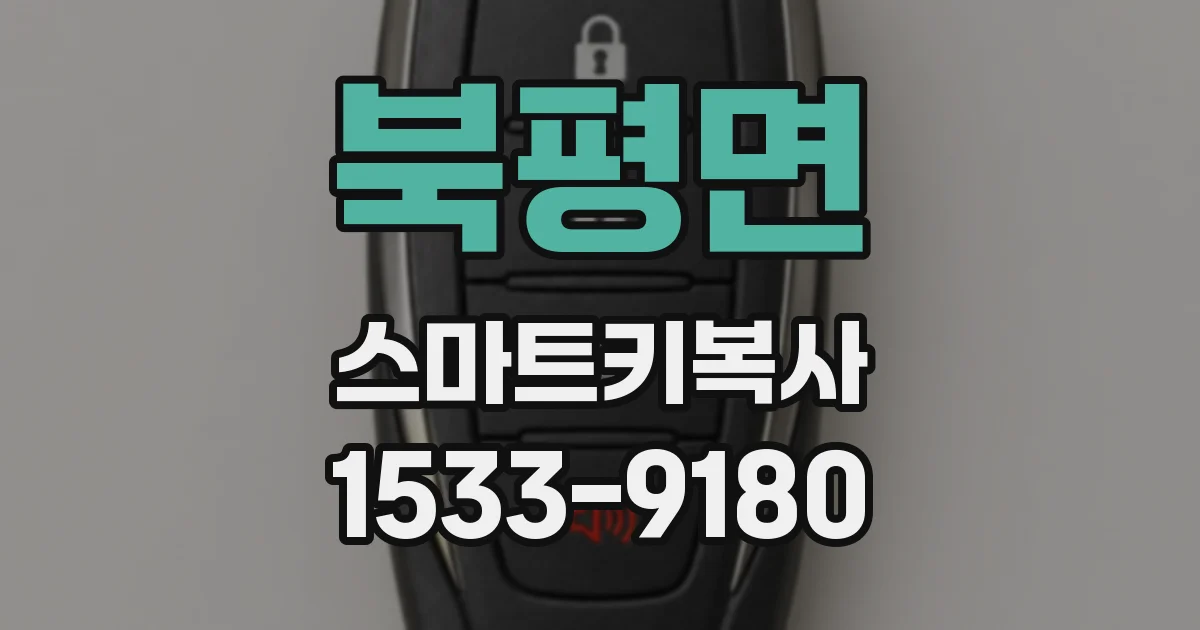 북평면 스마트키복사