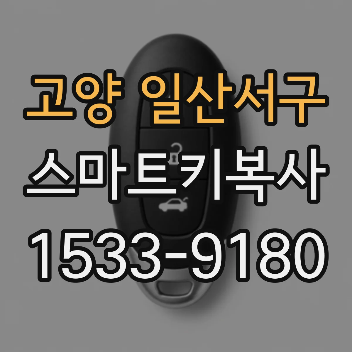 고양 일산서구 스마트키복사