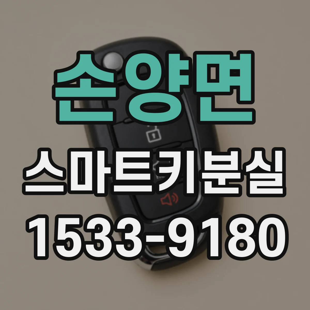 손양면 스마트키분실
