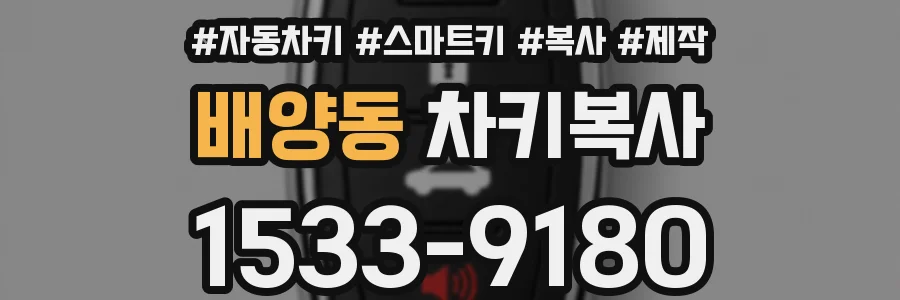 배양동 차키복사