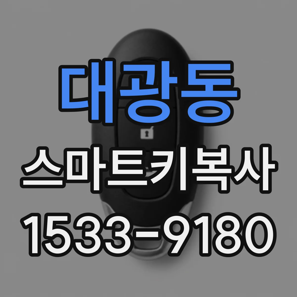 대광동 스마트키복사