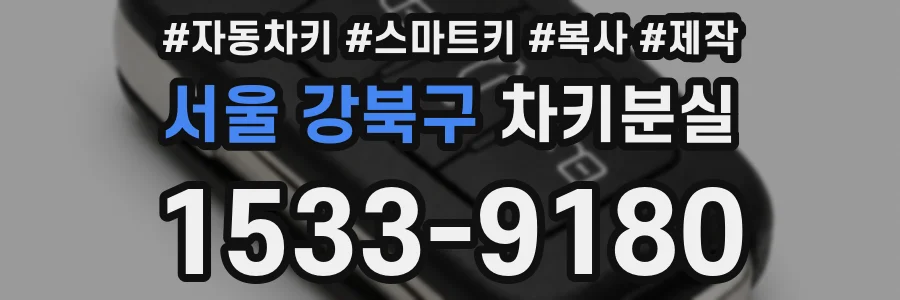 서울 강북구 차키분실