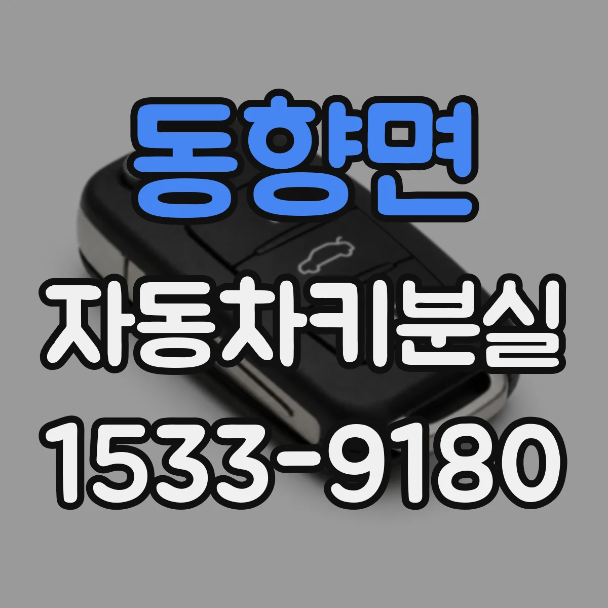 동향면 자동차키분실