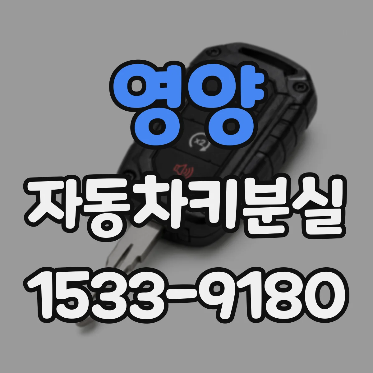 영양 자동차키분실