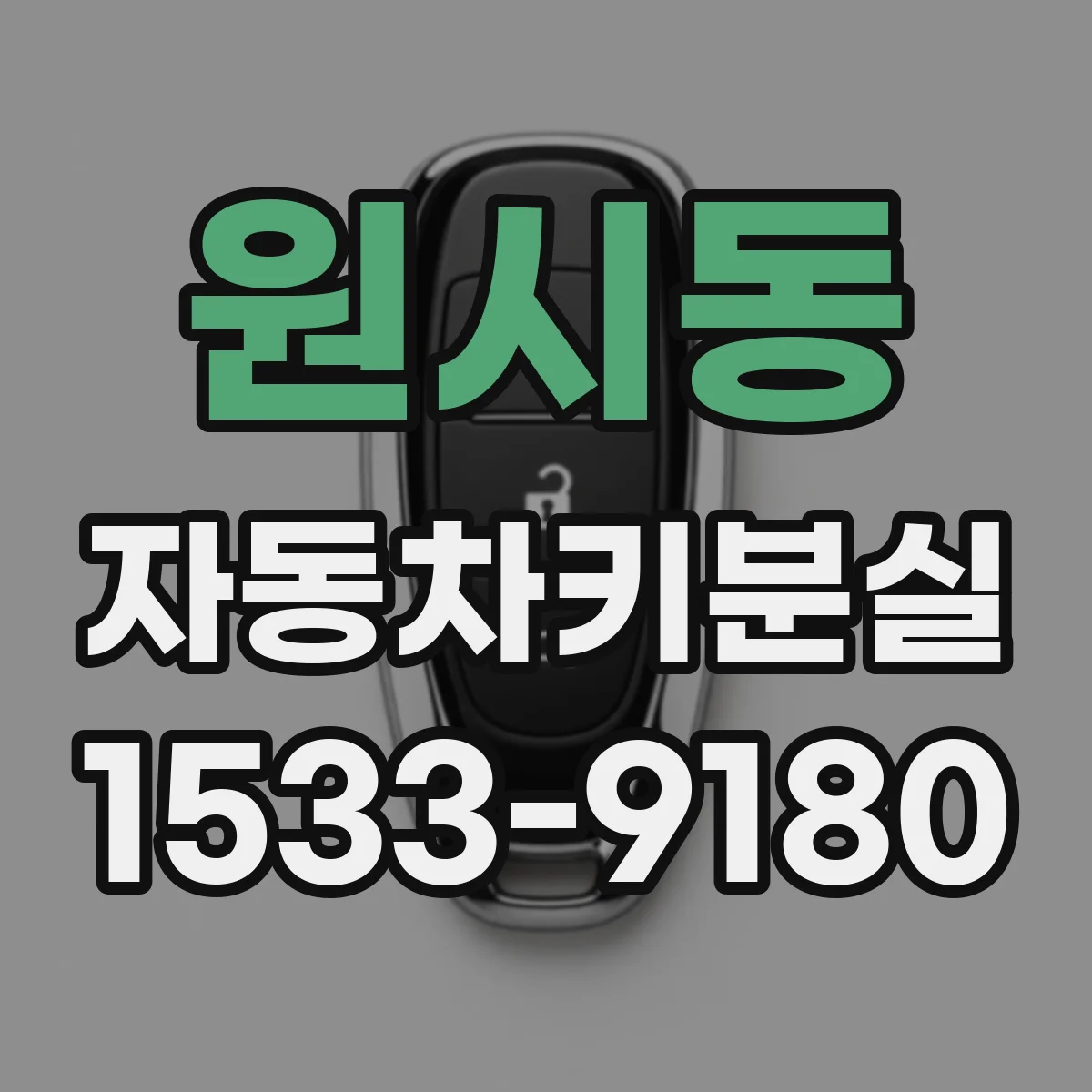 원시동 자동차키분실