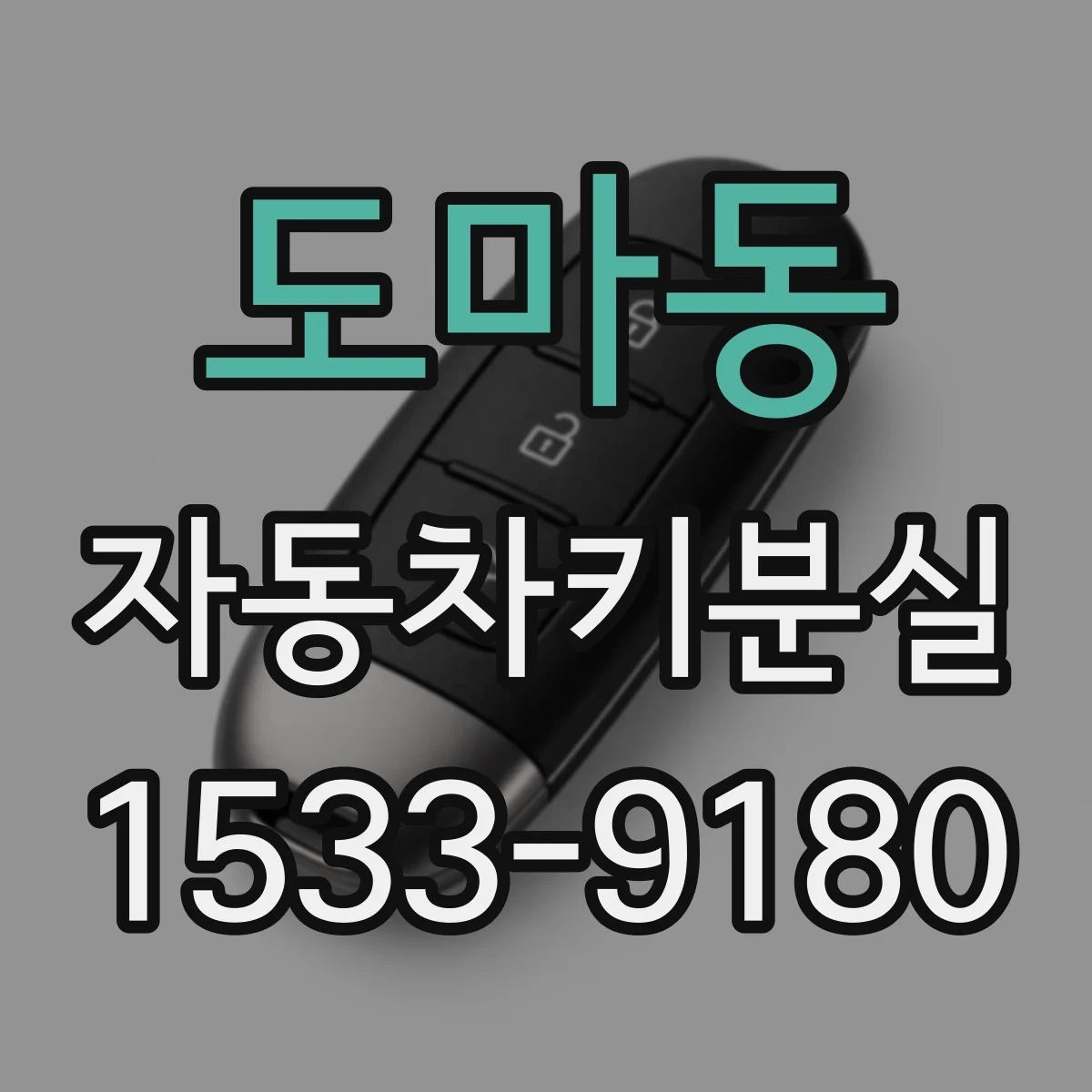 도마동 자동차키분실