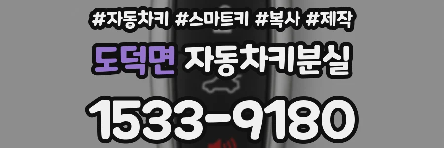 도덕면 자동차키분실