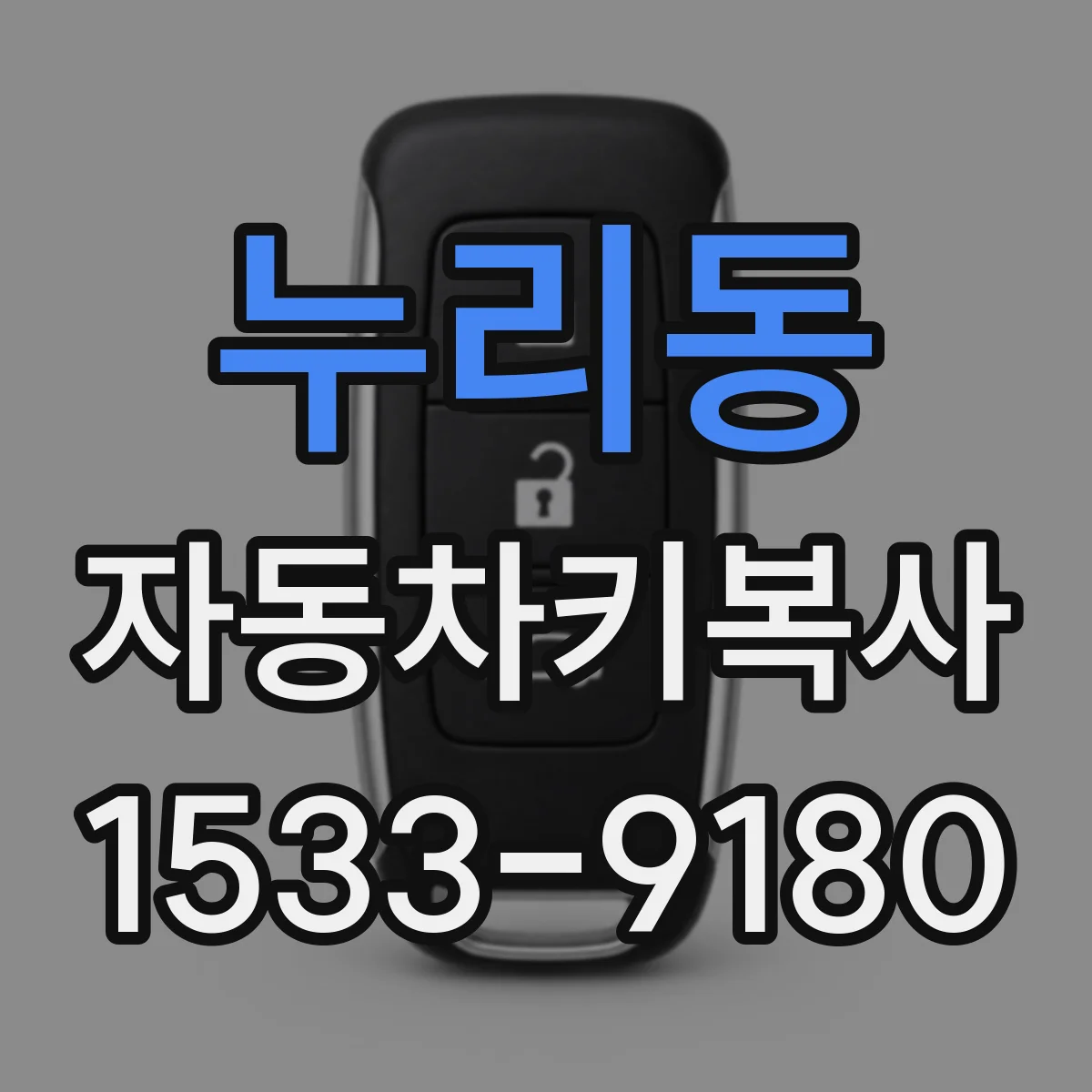 누리동 자동차키복사