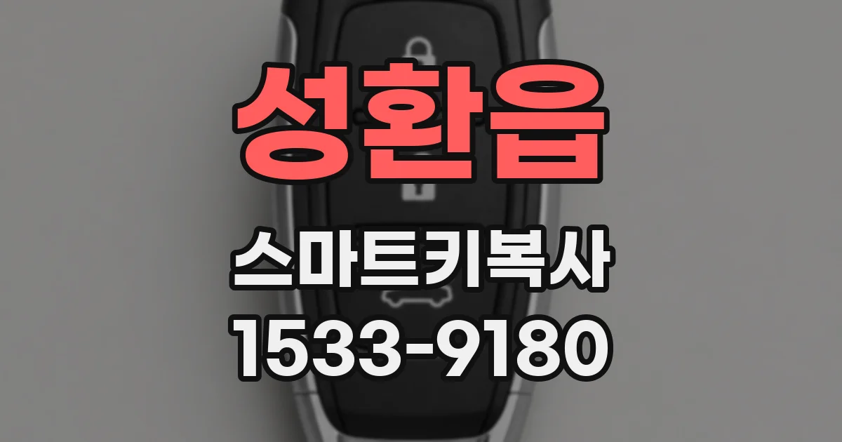 성환읍 스마트키복사