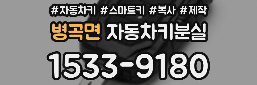 병곡면 자동차키분실