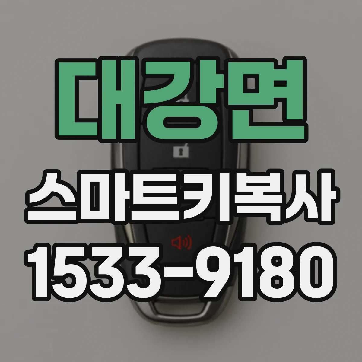 대강면 스마트키복사
