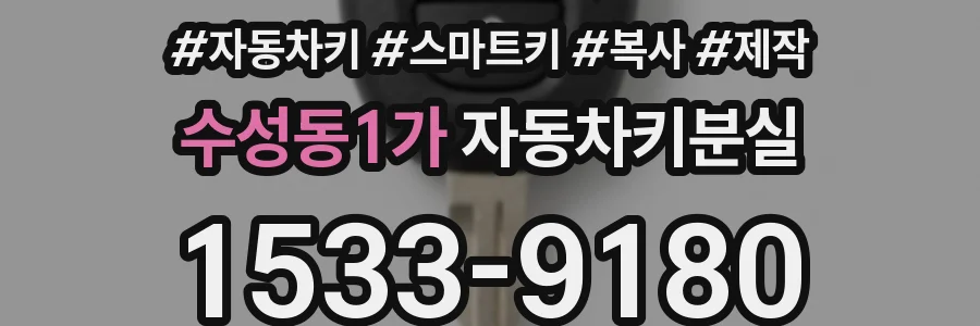 수성동1가 자동차키분실