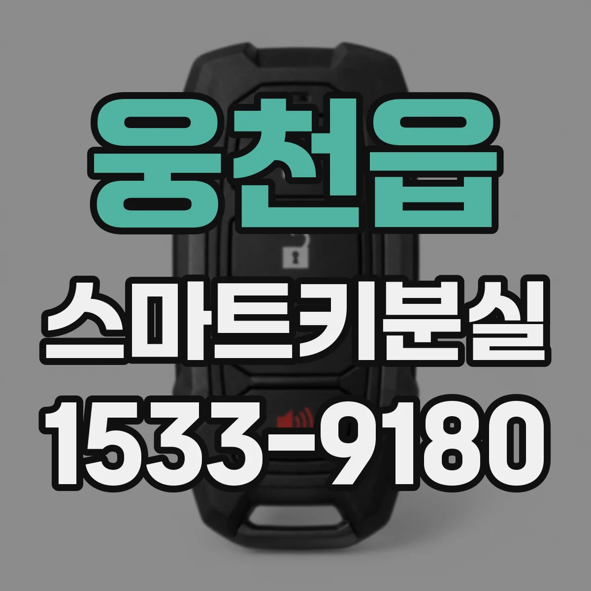 웅천읍 스마트키분실