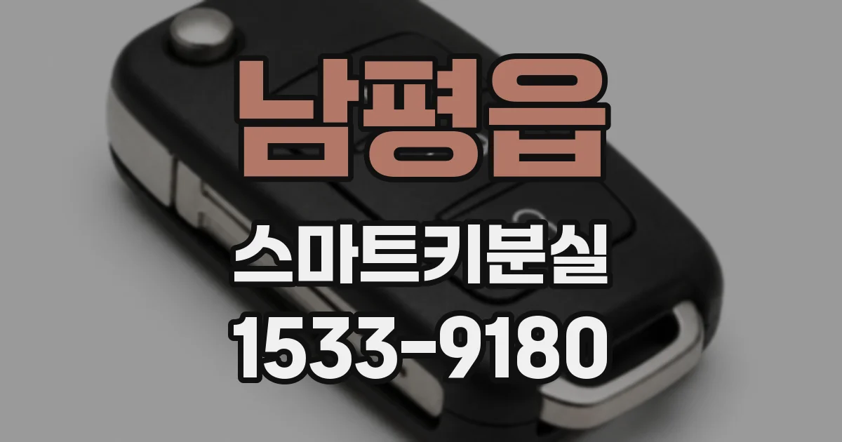남평읍 스마트키분실