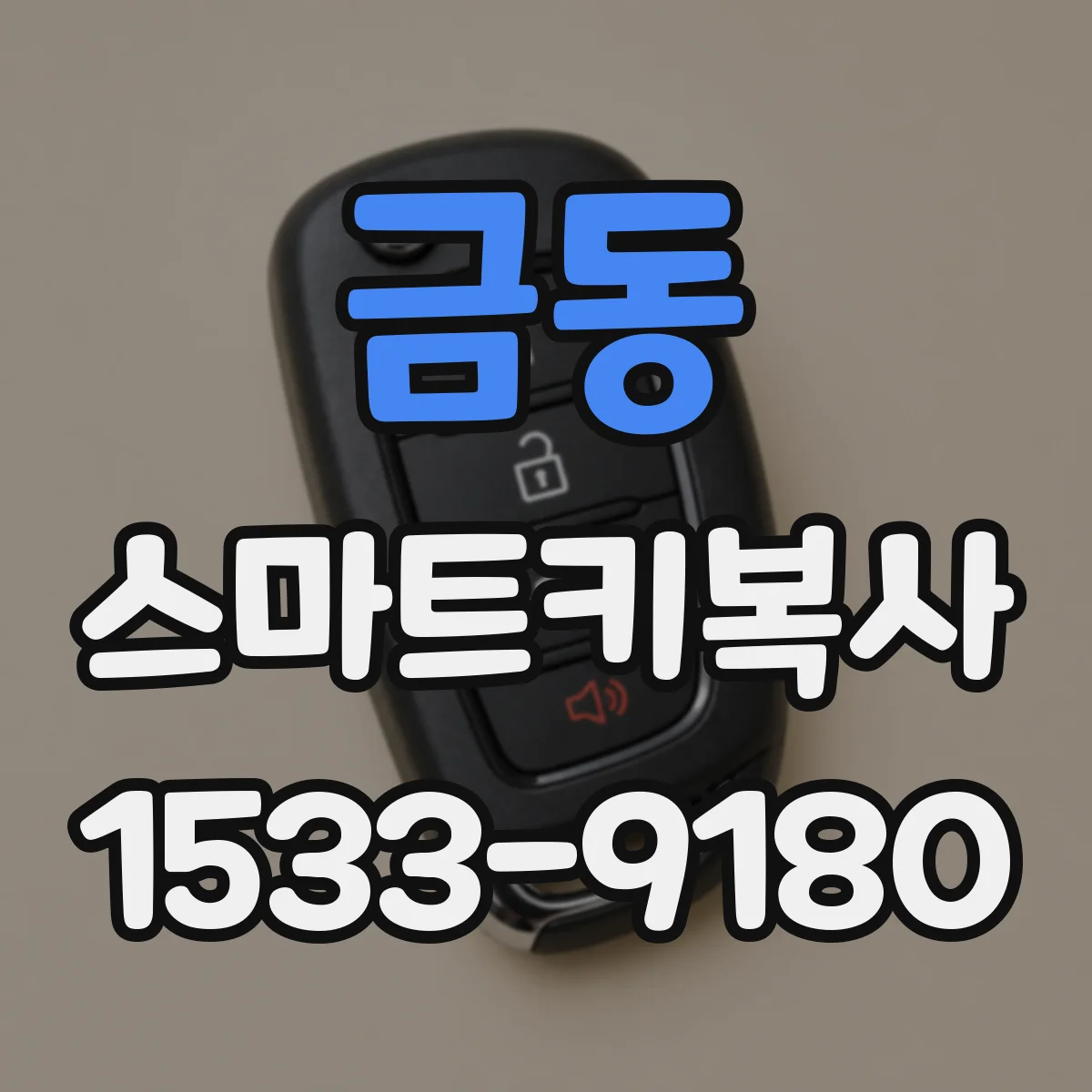 금동 스마트키복사
