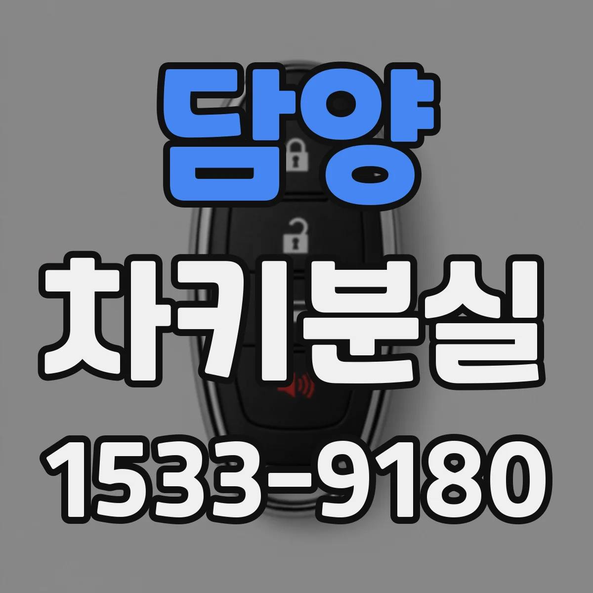 담양 차키분실